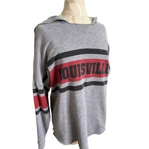 Pink by Victoria’s Secret Hooded Louisville Sweatshirt Medium